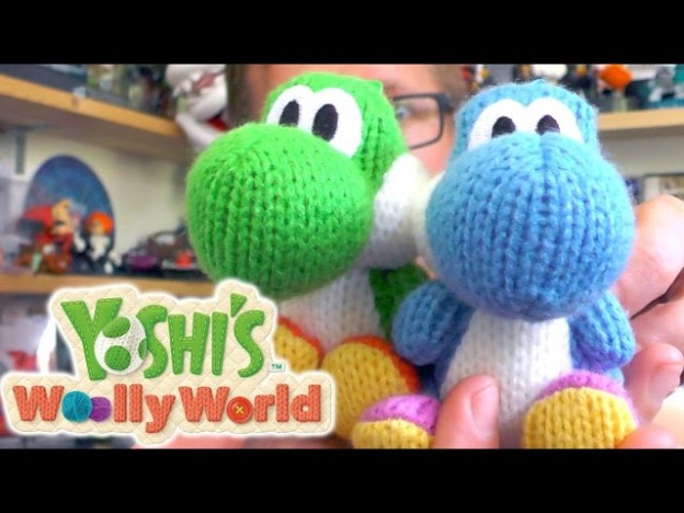Woolly Yoshi Amiibo Unboxing and Competition