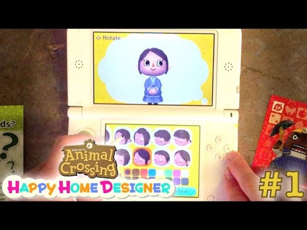 Sarah Plays Animal Crossing Happy Home Designer Part 1 – Setting Up