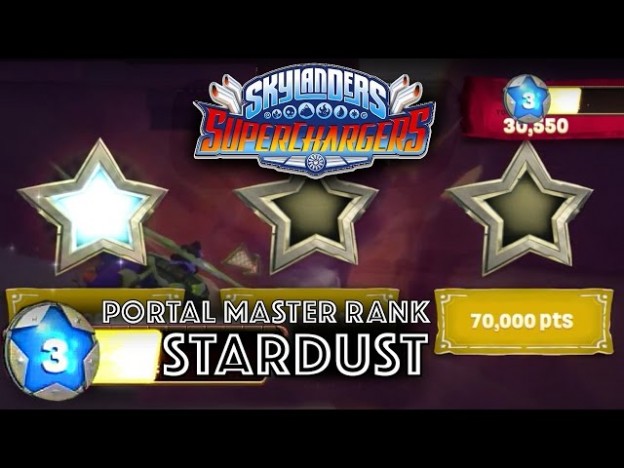 Skylanders SuperChargers – Stardust System = Portal Master Rank