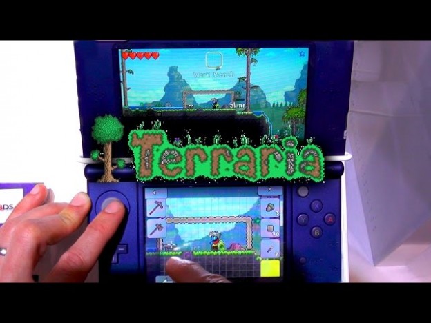 Terraria 3DS – New Build Game-Play (1.2 SVN: 10446)
