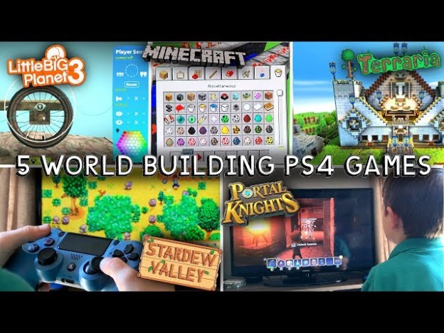 ps4 world building games